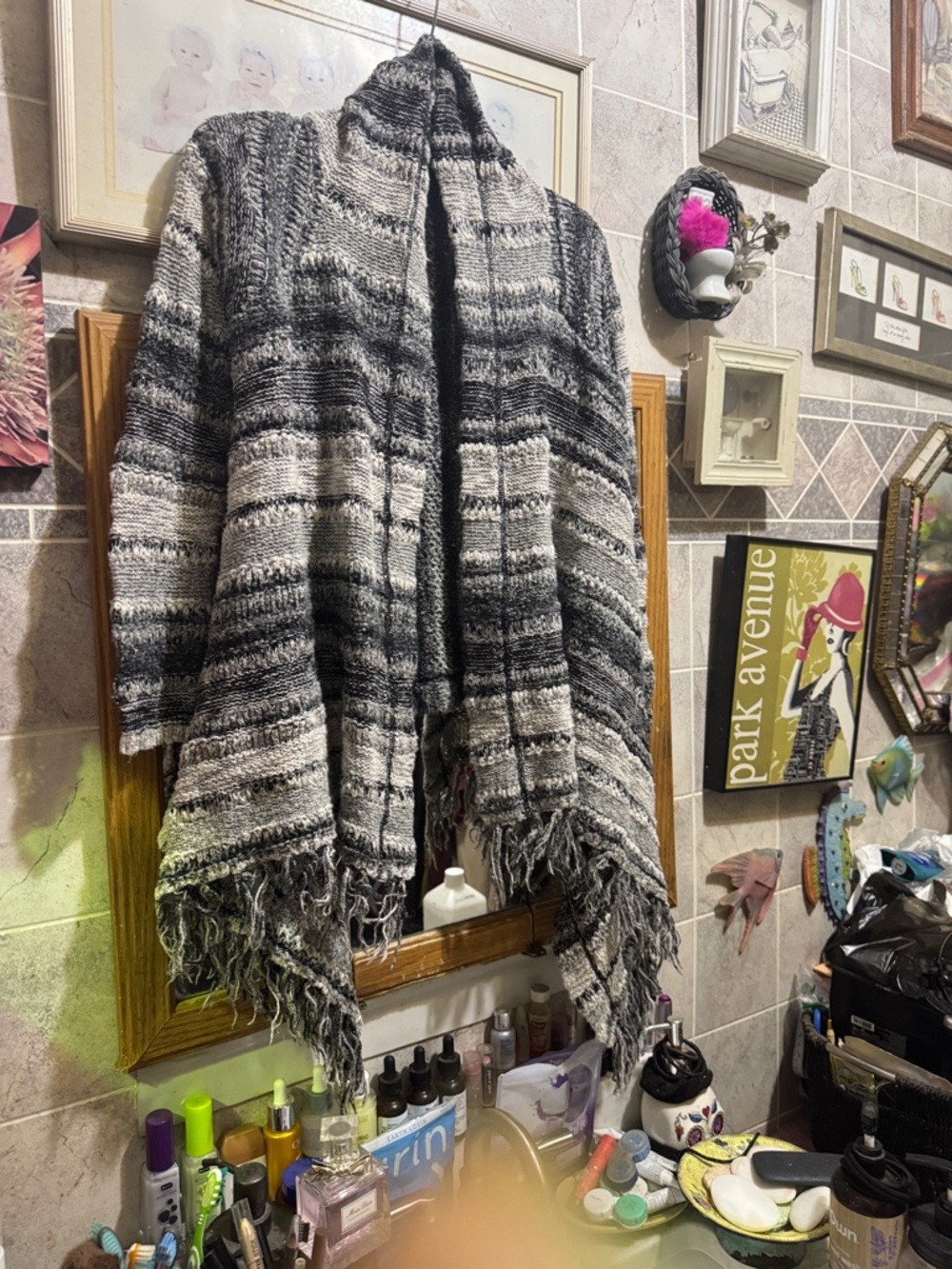 Sun and shadow sweater
